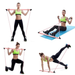Fiess Sport Gym Workout Stick Pilates Esercizio Barra Kit con Fascia di Resistenza Body Building Puller Yoga Rope_voghion.com