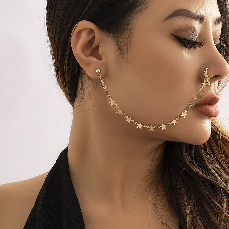 Gioielli europei e americani, stile etnico, stile Su, borchie per il naso senza punzonatura, accessori per il naso, orecchini dolci e fantastici, anelli per il naso da forare_voghion.com