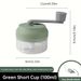 Manual Food Processor Hand Crank Meat Mincer Garlic Chopper Vegetable Cutter Stainless Steel Blades Durable PP Body No Electricity Needed_voghion.com