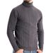 Autunno e inverno nuovo collo alto casual maglia calda base maglione uomo tinta unita versatile trendy felpa con cappuccio_voghion.com