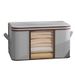 Functional Bags Storage Bag Household Foldable Storage Basket Moving Quilt Organizing Visible Clothes Zipper Storage Box_voghion.com