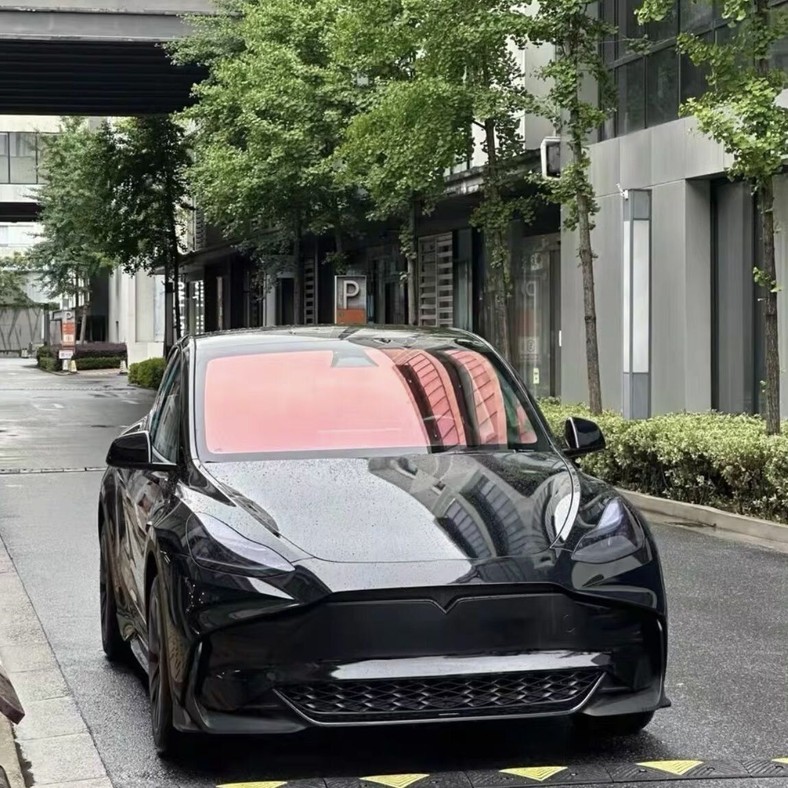 Pellicola solare antideflagrante ad alto isolamento, colorata, rosa fantasma rossa, fino al 99%, per auto, nano film_voghion.com