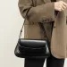 Free Shipping Luxury Genuine Leather Underarm Handbag New Versatile High-end Shoulder Fashion Designer Bags Saddle_voghion.com