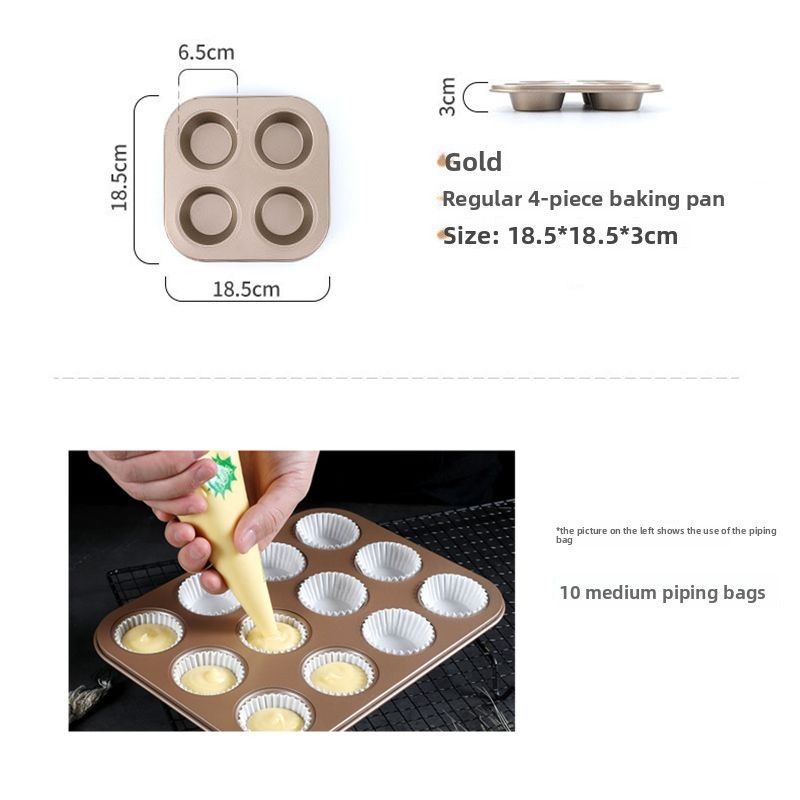 4-6-9/12 Kuchen Ei Mond Box Home Backform Tasse Muffin Pan_voghion.com