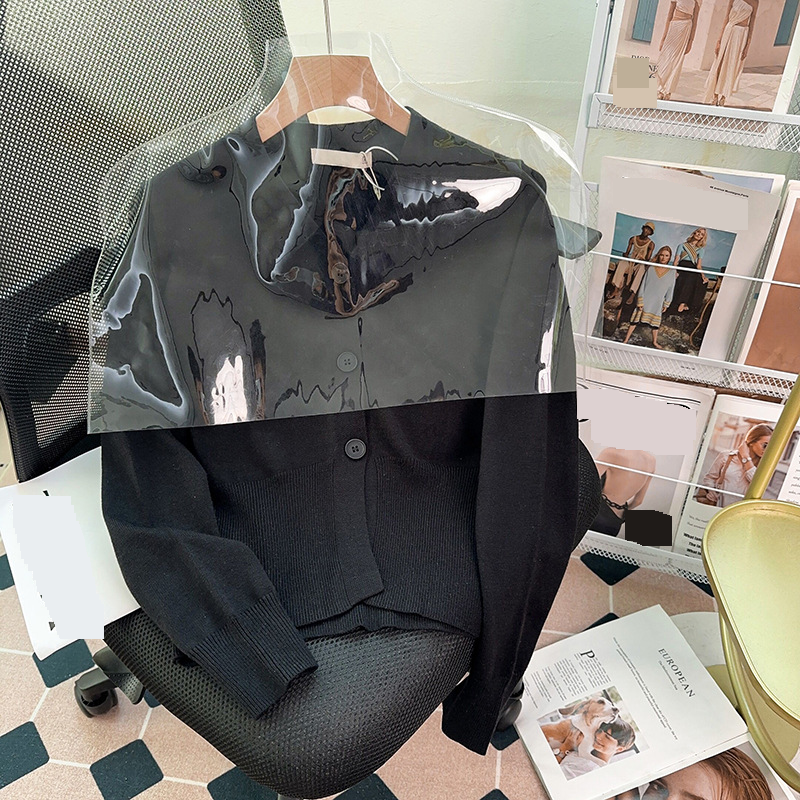 Women's Clothing new spring sweater knitted sweater spring and autumn design cardigan jacket warm top loose large size women's clothing_voghion.com