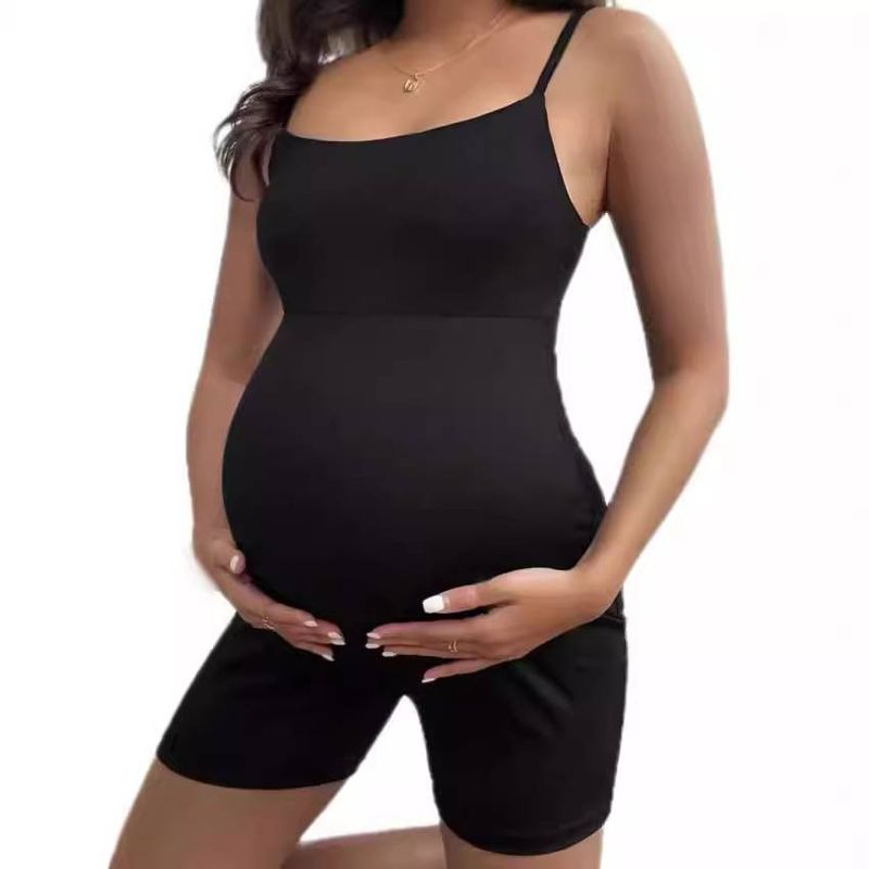 Women's Clothing Pregnant Tight Hip Lifting Sexy Fashion Backless Shaping High Elastic Jumpsuit Overalls_voghion.com