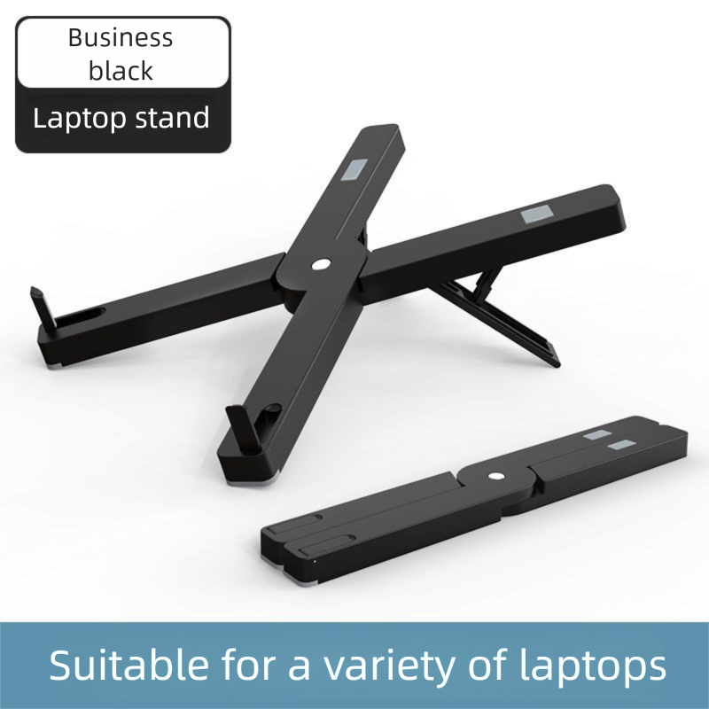 Laptop Stand Desktop Heightening Cooler Foldable Portable Rack Office Suitable For Computers_voghion.com