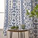 Blue & White Porcelain Print Curtains – Semi-Sheer Chinese-Inspired Drapes For Living Room, Bedroom & Balcony_voghion.com