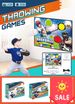 Set di palline da baseball e da calcio per bambini, 3 in 1, con pasta bersaglio, giocattoli per interni ed esterni_voghion.com