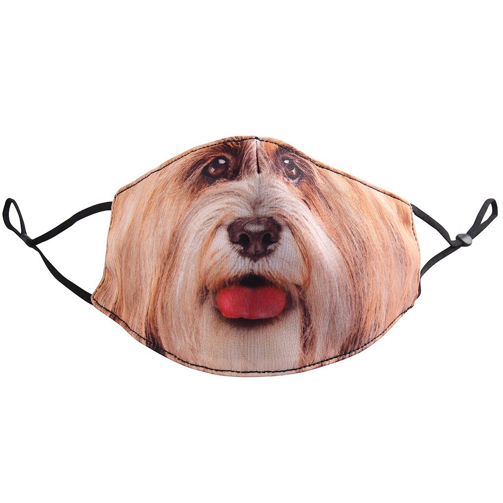 Maschera antipolvere per motociclisti da esterno, in pelle punk, con gancio per l'orecchio, rivetto, corda, motivo serpente, per uomo_voghion.com