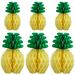 Ananas-Wabenball, Ananas-Papierwaben, Obstwabendekoration, Hawaii-Partydekoration, kreativ geformter Blumenball_voghion.com