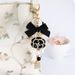 Korean Creative New Drip Oil Mountain Camellia Keychain Exquisite Bow Pearl Chain Bag Hanging Accessories_voghion.com