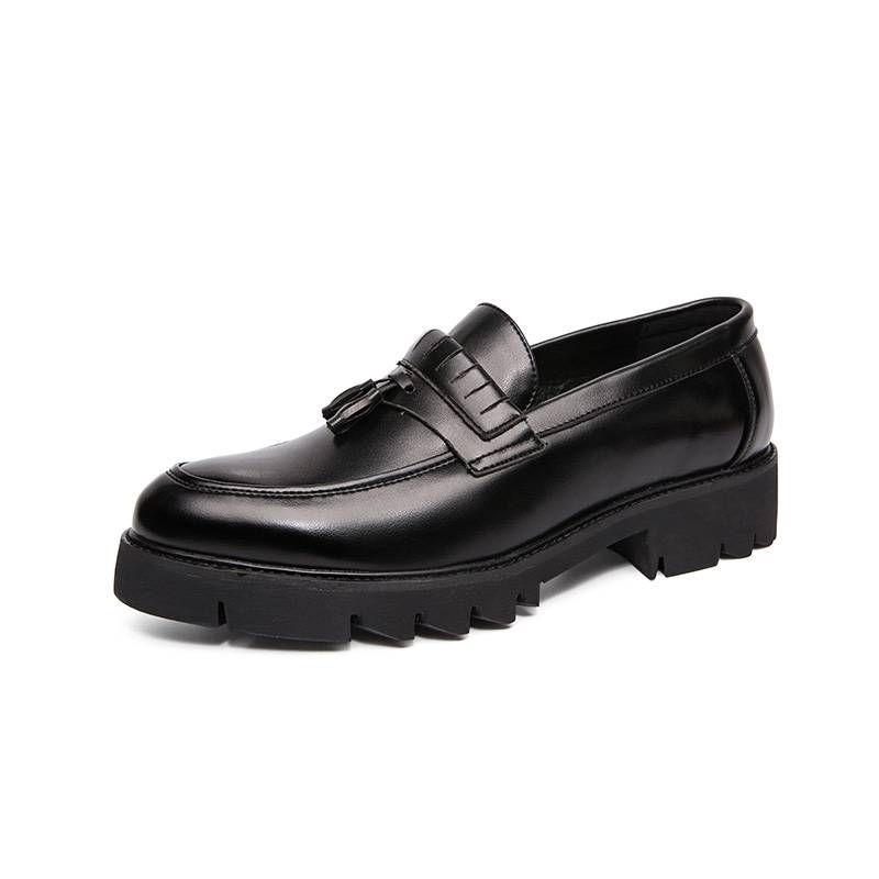 Men's Casual Business Shoes Mens Classic Buckle Loafers Moccasins Men Light Driving Party Wedding Flats_voghion.com