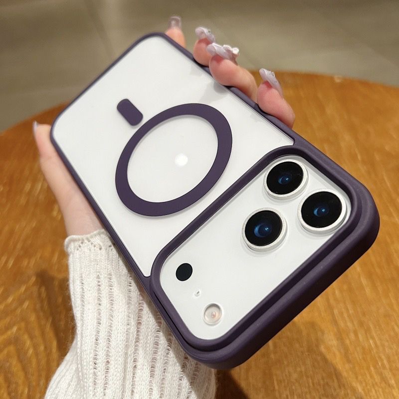 Magnetisches Acryl A Pple 17Pro Telefon Neues iPhone 17 Max Vollständige Abdeckung 16 Pro Stoßfeste Hülle_voghion.com