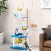 Multi-level Cat Tower With Sisal Covered Scratching Posts_voghion.com