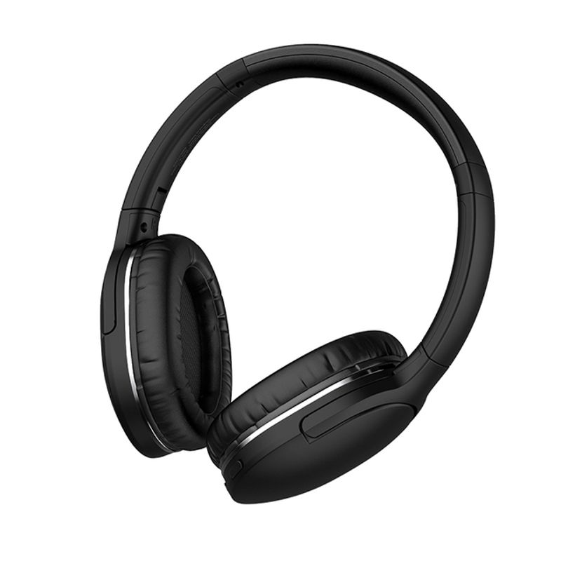 Baseus D02 Pro Wireless Bluetooth Headphones HIFI Stereo Earphones Foldable Sport Headset With Audio Cable ForiPhone Tablet_voghion.com