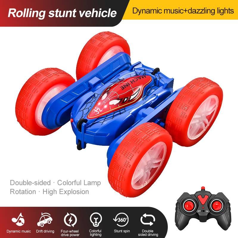 Kelaton 2,4 GHz RC Cars Stunt Car renversant le bras oscillant double face Rotation à grande vitesse à 360 ° Jouets télécommandés pour garçons et filles Cadeaux pour enfants_voghion.com