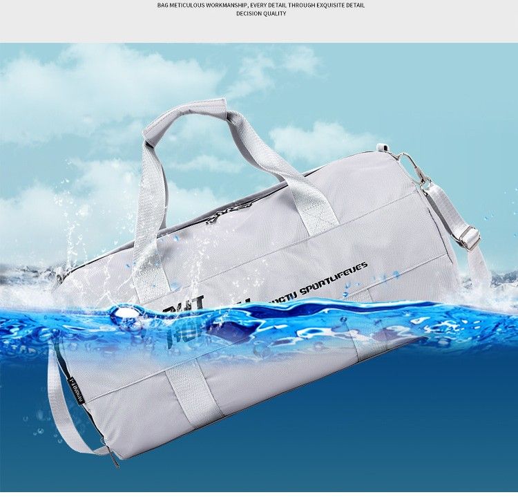 Droge en natte scheiding Sport Fitness Korte afstanden Handzame cilindrische reistas Grote capaciteit Duffelbag_voghion.com