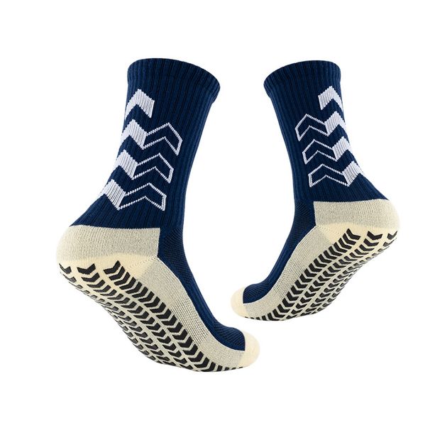 Men's Socks Arrow Dotted Non Slip Sports Socks Thick Towel Bottom Stockings Training Socks_voghion.com