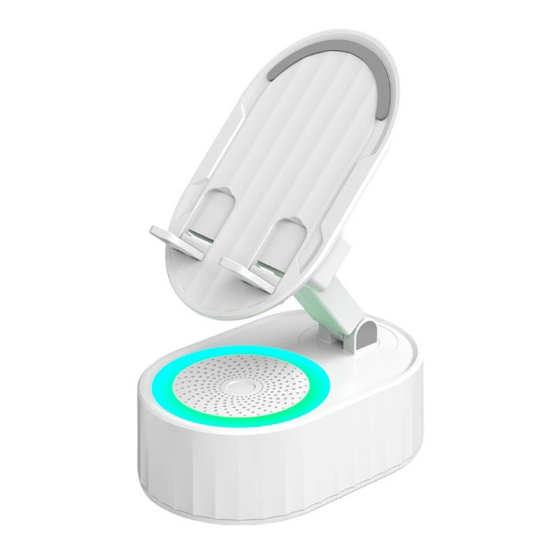 5-in-1 Smart Sensor Mobile Phone Stand Bluetooth Speaker, Folding Mobile Phone Stand And Bluetooth Speaker, Wireless Sensor Bluetooth Speaker_voghion.com