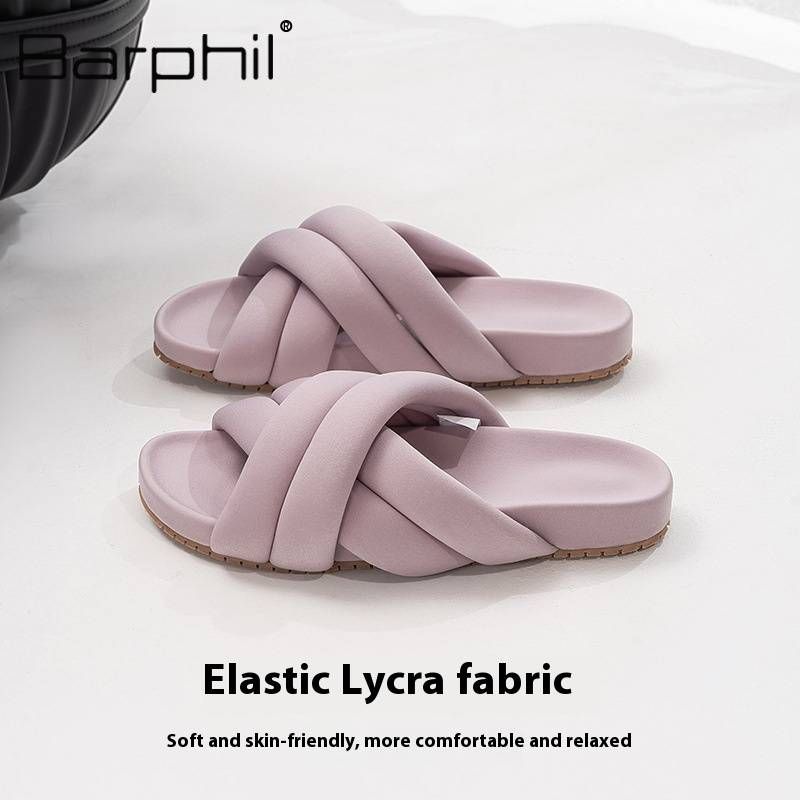Women's Minimalist Slide Sandals – Breathable Fabric Upper With Rubber Sole For Everyday Comfort (3 Colors, Sizes 34-41)​_voghion.com