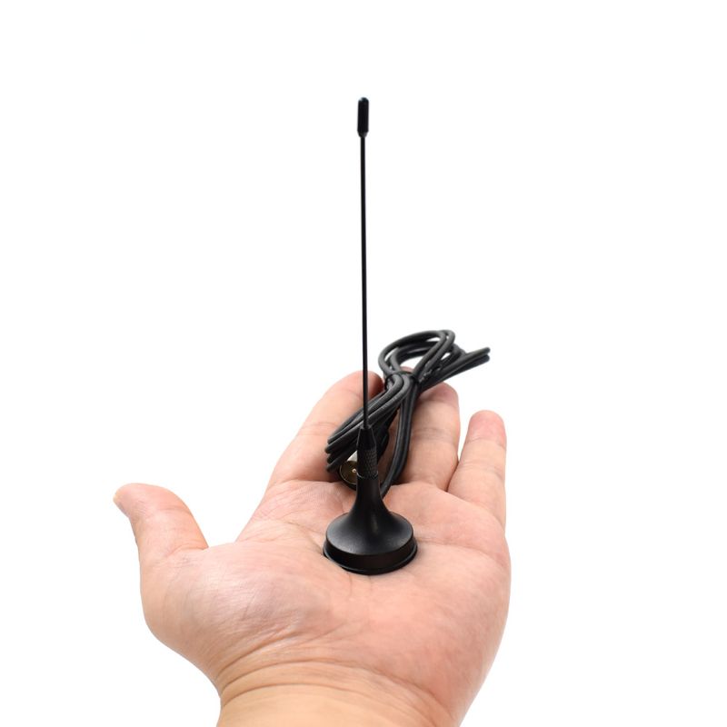 5dbi Antenna 174-230 MHz & 470-862MHz Antenna TV Coaxial Male Connector With Magnetic Base For DVB-T TV HDTV Digital Freeview_voghion.com