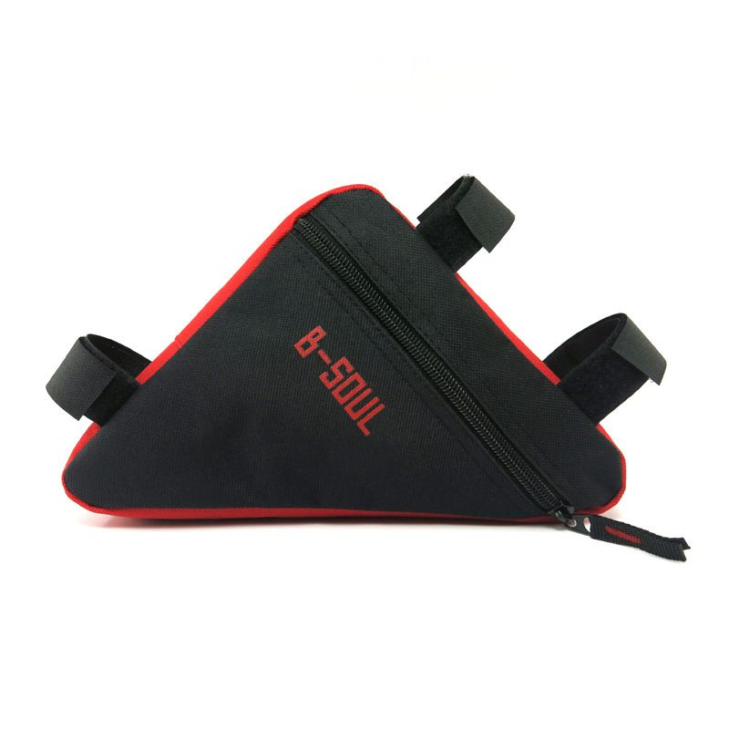 B-SOUL Bicycle Triangle Frame Quick Release Mountain Bike Front Cycling Gear Accessories Bag_voghion.com