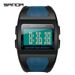 Men's Digital Sports Watch With LED Backlight, 50M Water Resistant, Shockproof, Multi-Function Outdoor Wristwatch For Hiking, Running, And Daily Wear_voghion.com