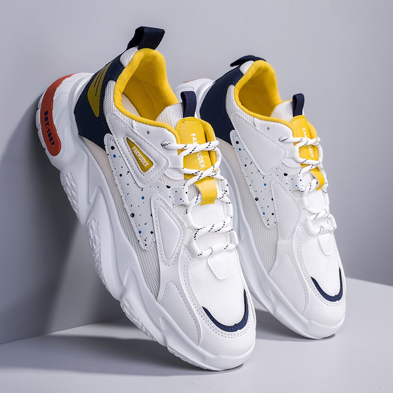 Spring For Men 2023 Spring/Summer New Men's Lightweight Running Breathable Fashion Casual Dad Shoes_voghion.com