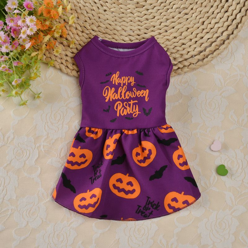 Haustier bedruckte Damenkleidung, Prinzessinnenkleid, Teddy-Hundekleidung_voghion.com