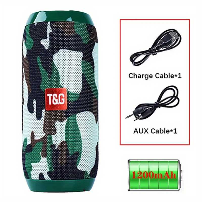 TG117 Wireless Speaker: Portable, Waterproof, Stereo Surround Sound - Enjoy Music Anywhere_voghion.com