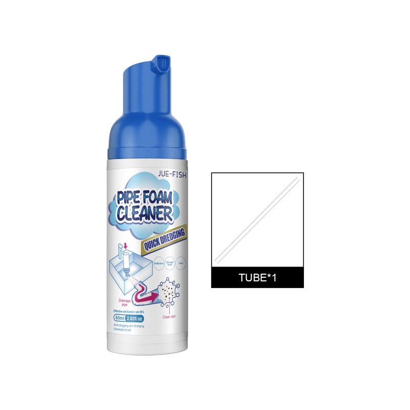 Jue-Fish Foam Household Pipe Sink Drain Deodorizing Odor Removal Cleaner_voghion.com