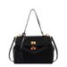 Vintage premium sense work commuter bag women 2025 fashion contrasting color large capacity shoulder tote bag_voghion.com