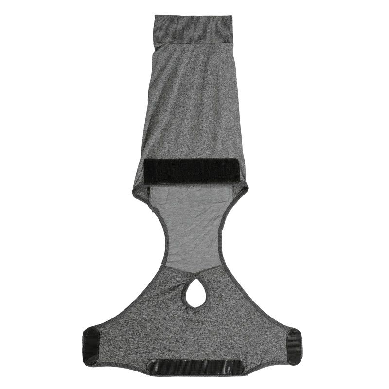 Combinaison de convalescence pour chiens et chats après une opération chirurgicale, bandage pour plaies abdominales, collier électronique avec 2 couches jetables pour éviter le léchage_voghion.com