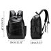 Designer-Schulrucksack im Universitätsstil, schlichter, multifunktionaler Rucksack aus PU-Leder für Herren, modisch und lässig – ideal für Reisen._voghion.com
