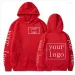 Herren Hoodies Ihre eigene Designmarke/Bild, personalisierter benutzerdefinierter Männer-Frauen-Text, DIY-Sweatshirt, lässige Kapuzenkleidung_voghion.com