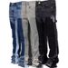 Men's Clothing Denim Overalls Elastic Patch Jeans_voghion.com