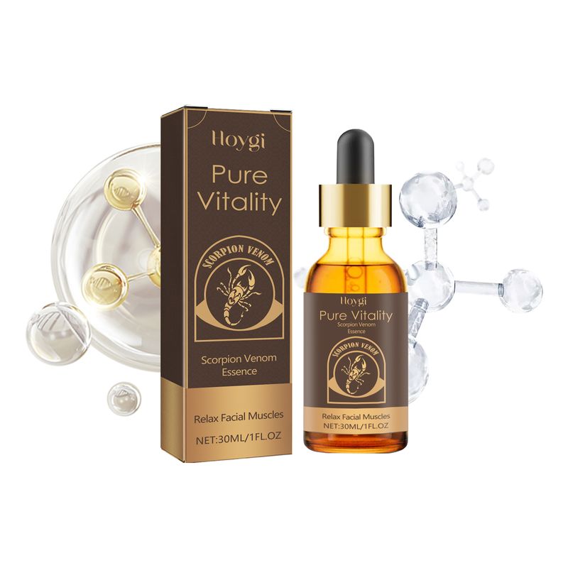Hoygi Scorpion Venom Essence, Moisturizing Anti-Wrinkle Carry Bright Color Of Skin Firming Skin Anti-Aging Essence_voghion.com