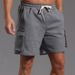Herrenbekleidung 2025 Herren-Sportshorts, nicht über dem Knie, Viertelhose mit mehreren Taschen, Basketballhose, American Fitness-Laufshorts_voghion.com