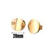 Stainless steel round 20nn ear hook, earring, DIY jewelry hook accessories, genuine gold electroplating accessories_voghion.com