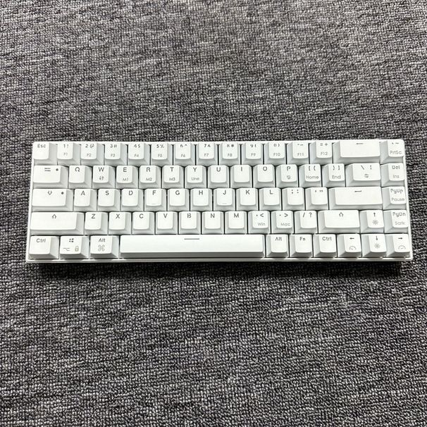 68-Key Customized Wireless Bluetooth 2.4G Tri-Mode Mechanical Keyboard Kit Test Switch Laptop IPad_voghion.com