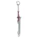 Mini porte-clés épée de destruction Final Fantasy VII Claude Weapon pendentif ornement en alliage de zinc_voghion.com