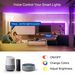 Wifi LED Strip Lights Music Sync RGB 5050 LED Tape Alexa Smart Lights Strip for Party Room Decor TV Backlight_voghion.com