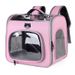 Large Capacity Transparent Multi-Functional Solid Color Foldable New Cat Outdoor Portable Double Shoulder Pet Carrier_voghion.com