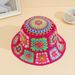 Retro Dopamine Sweet Wool Fisherman Hat Flower Hand Crocheted Basin Hat Versatile Hollow Face Small_voghion.com