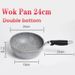Durable Stein Wok Pan Keramik Antihaft Induktion Bratpfanne Für Küche Kochen Gasherd Steak_voghion.com