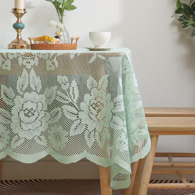 Polyester Tablecloth Set – Modern Geometric Design (150x150cm, 150cm Round, 150x230cm) | Waterproof, Non-Slip & Heat-Resistant_voghion.com