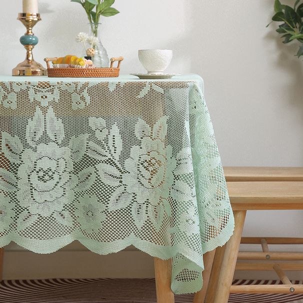 Polyester Tablecloth Set – Modern Geometric Design (150x150cm, 150cm Round, 150x230cm) | Waterproof, Non-Slip & Heat-Resistant_voghion.com