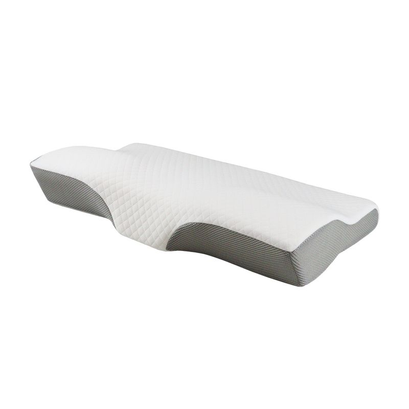 Cervical Pillow For Neck And Shoulder,Contour Memory Foam Pillow,Ergonomic Neck Support Pillow For Side Back Stomach Sleepers With Pillowcase_voghion.com