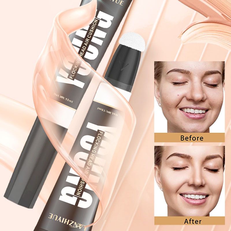 Face Foundation Temperature Changing Skin Color Foundation Brightens Portable Concealer Liquid Long Lasting And Not Easy To Fade Color Makeup_voghion.com
